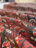 5'9 x 11'8 Antique Shiraz Rug #2352 - Blue Parakeet Rugs