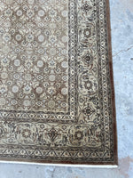 8x11 Antique Persian Tabriz rug #2511 - Blue Parakeet Rugs