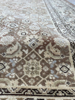 8x11 Antique Persian Tabriz rug #2511 - Blue Parakeet Rugs