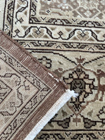 8x11 Antique Persian Tabriz rug #2511 - Blue Parakeet Rugs