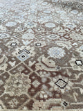 8x11 Antique Persian Tabriz rug #2511 - Blue Parakeet Rugs