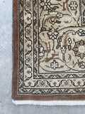 8x11 Antique Persian Tabriz rug #2511 - Blue Parakeet Rugs