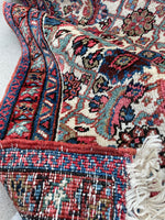 3x5 Vintage Persian Heriz Rug #2516ML - Blue Parakeet Rugs
