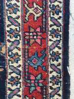 2'6 x 12'9 skinny Persian Tabriz Runner (#815) - Blue Parakeet Rugs
