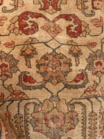 6’5 x 9’ Antique & finely woven 1920s wool Tabriz Rug #1847 / 6x9 Vintage Rug - Blue Parakeet Rugs