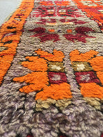 3'11 x 6'11  Antique Anatolian Turkish Rug / 4x7 Turkish Rug  (#954ML) - Blue Parakeet Rugs