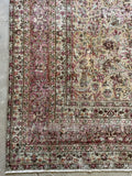 7'6 x 10'9 Antique Persian Tabriz Rug #2841