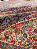9'9 x 14'9 Antique oversize rug #2025 / 10x15 Vintage Rug - Blue Parakeet Rugs
