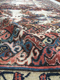 3'9 x 9'3 Persian Malayer Runner / Rug Runner / Vintage Runner (#664) - Blue Parakeet Rugs