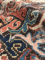 3'9 x 9'3 Persian Malayer Runner / Rug Runner / Vintage Runner (#664) - Blue Parakeet Rugs