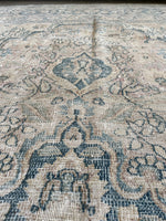 8'2 x 11'6 Antique Muted Mashhad Rug #2843