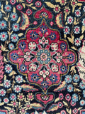 9x12 floral vintage rug