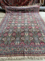 9x12 floral vintage rug