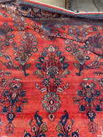 12' x 22'4 Antique Persian Bibikabad Rug #2520 / 12x22 Vintage Persian rug - Blue Parakeet Rugs