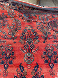 12' x 22'4 Antique Persian Bibikabad Rug #2520 / 12x22 Vintage Persian rug - Blue Parakeet Rugs