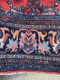 12' x 22'4 Antique Persian Bibikabad Rug #2520 / 12x22 Vintage Persian rug - Blue Parakeet Rugs