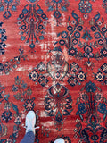 12' x 22'4 Antique Persian Bibikabad Rug #2520 / 12x22 Vintage Persian rug - Blue Parakeet Rugs