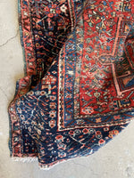 4'7 x 6'3 Antique Persian Heriz Rug #2833