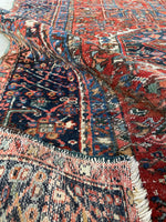 4'7 x 6'3 Antique Persian Heriz Rug #2833