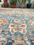 10'1 x 13'1 Antique Persian Bakhshayesh / Bakhshaish rug - Blue Parakeet Rugs