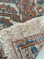 10'1 x 13'1 Antique Persian Bakhshayesh / Bakhshaish rug - Blue Parakeet Rugs