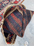 1'9 x 2'9 Antique Baluch Scatter Rug #2523 - Blue Parakeet Rugs