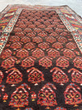 3'3 X 6'3 Antique Persian Rug #1865 / 3x6 Vintage Rug - Blue Parakeet Rugs