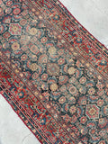 3’5 x 16’6 Antique Persian Malayer Runner #2527 - Blue Parakeet Rugs