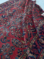 5x6 Vintage Persian Lilihan Rug