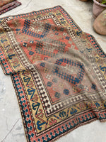 [vintage rugs] - Blue Parakeet Rugs