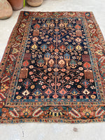 [vintage rugs] - Blue Parakeet Rugs