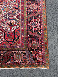 11'5 x 15'3 Mid Century Persian Oversize Heriz Rug #2851