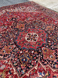 11'5 x 15'3 Mid Century Persian Oversize Heriz Rug #2851