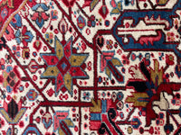 11'5 x 15'3 Mid Century Persian Oversize Heriz Rug #2851