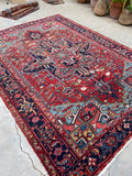 [vintage rugs] - Blue Parakeet Rugs