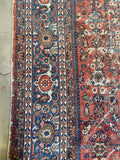 9'8 x 12'2 Antique Worn Persian Mahal Rug #2732
