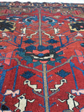 4'8 x 6'5 Antique Persian Malayer (#1014) at Anthropologie - Blue Parakeet Rugs
