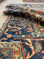 7'5 x 11'6 Antique NW Persian rug #2365 - Blue Parakeet Rugs