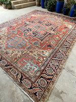 8x10 vintage Persian rug