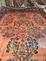 10'5 x 16'1 oversize antique Persian Lilihan rug (#1020) - Blue Parakeet Rugs