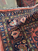 10'5 x 16'1 oversize antique Persian Lilihan rug (#1020) - Blue Parakeet Rugs