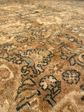 10'7 x 13'4 Antique Persian Mahal rug #2217 / 11x13 Vintage Rug - Blue Parakeet Rugs