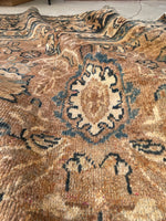 10'7 x 13'4 Antique Persian Mahal rug #2217 / 11x13 Vintage Rug - Blue Parakeet Rugs