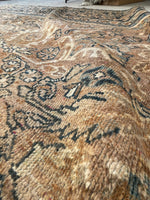 10'7 x 13'4 Antique Persian Mahal rug #2217 / 11x13 Vintage Rug - Blue Parakeet Rugs