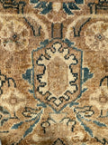 10'7 x 13'4 Antique Persian Mahal rug #2217 / 11x13 Vintage Rug - Blue Parakeet Rugs