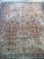 [vintage rugs] - Blue Parakeet Rugs