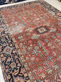 [vintage rugs] - Blue Parakeet Rugs