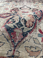 11'7 x 17'9 Antique 19th Century Palatial rug #2046 / 12x18 Vintage Rug - Blue Parakeet Rugs