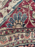 11'7 x 17'9 Antique 19th Century Palatial rug #2046 / 12x18 Vintage Rug - Blue Parakeet Rugs