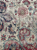 11'7 x 17'9 Antique 19th Century Palatial rug #2046 / 12x18 Vintage Rug - Blue Parakeet Rugs